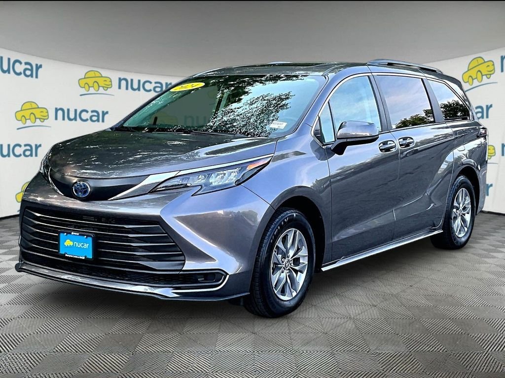 Used 2024 Gray Toyota LE image 3