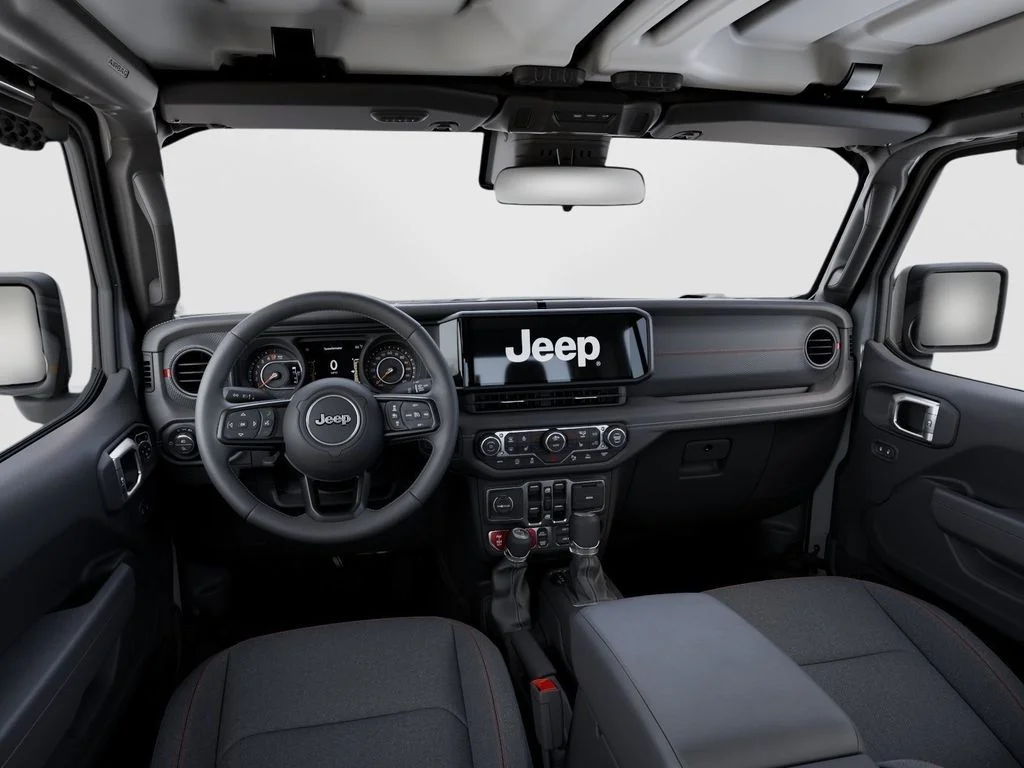 New 2026 Bright White Clear-Coat Exterior Paint Jeep Rubicon image 16