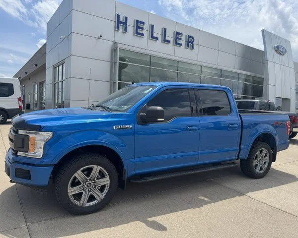 Used 2019 Blue Metallic Ford XLT image 3