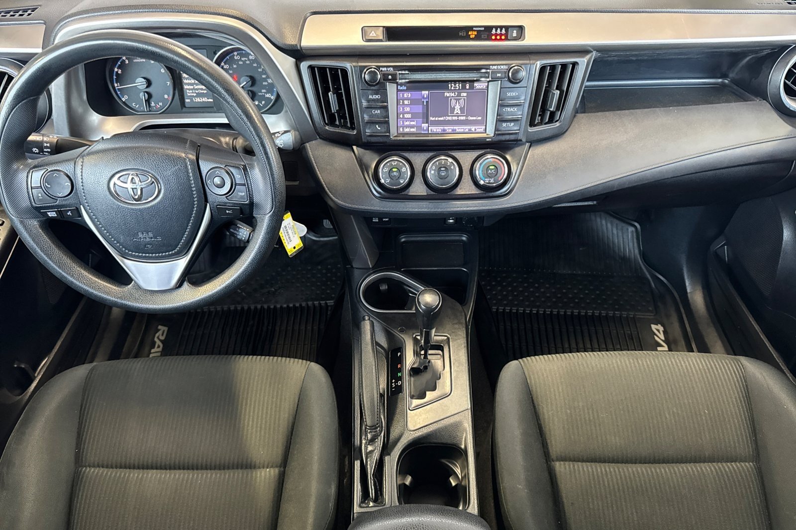 Used 2017 Super White Toyota LE image 12