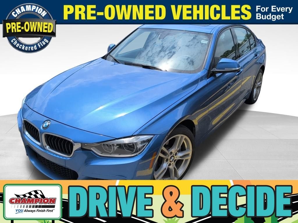 Used 2016 Blue BMW 340i xDrive image 1