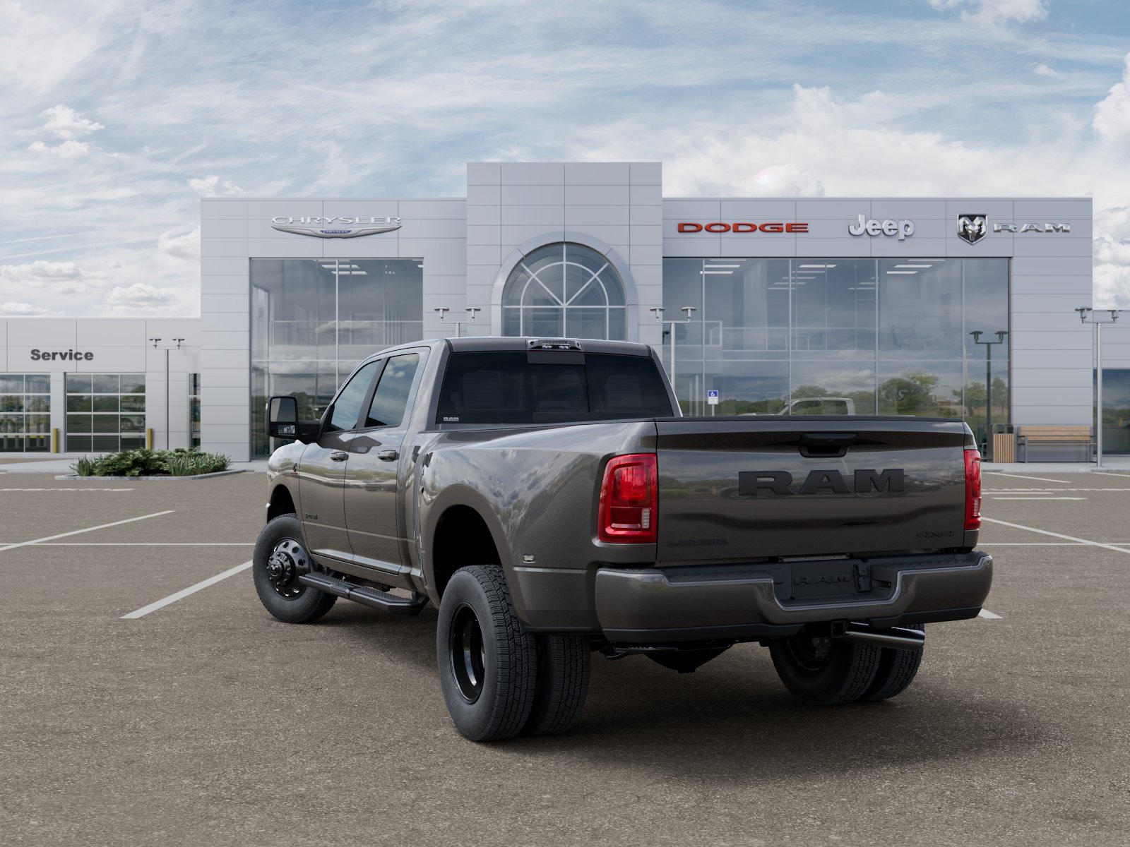 New 2026 Granite Crystal Metallic Clear-Coat Exterior Paint RAM Laramie image 29