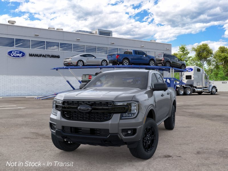 New 2026 Carbonized Gray Metallic Ford XLT image 3