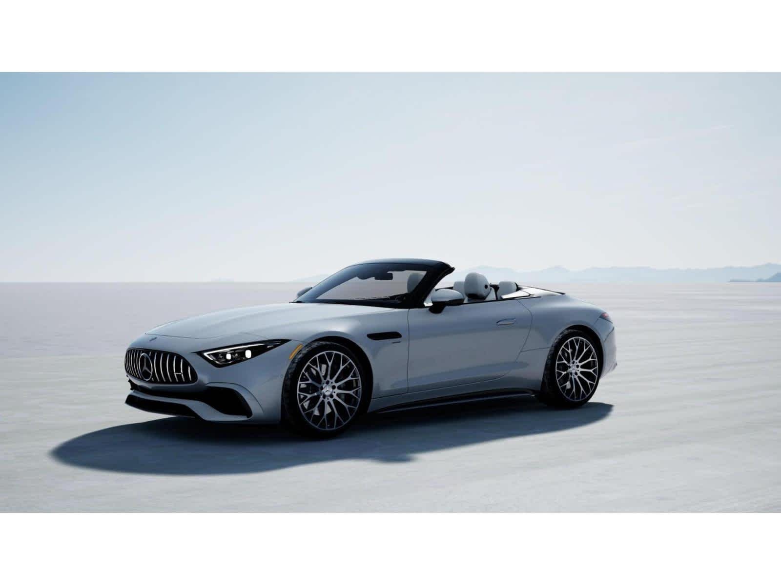 New 2027 MANUFAKTUR Moonlight White Metallic Mercedes-Benz AMG® SL 43 Roadster image 37