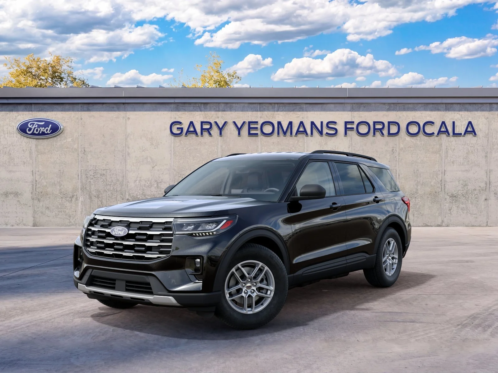 New 2027 Agate Black Metallic Ford Active image 2