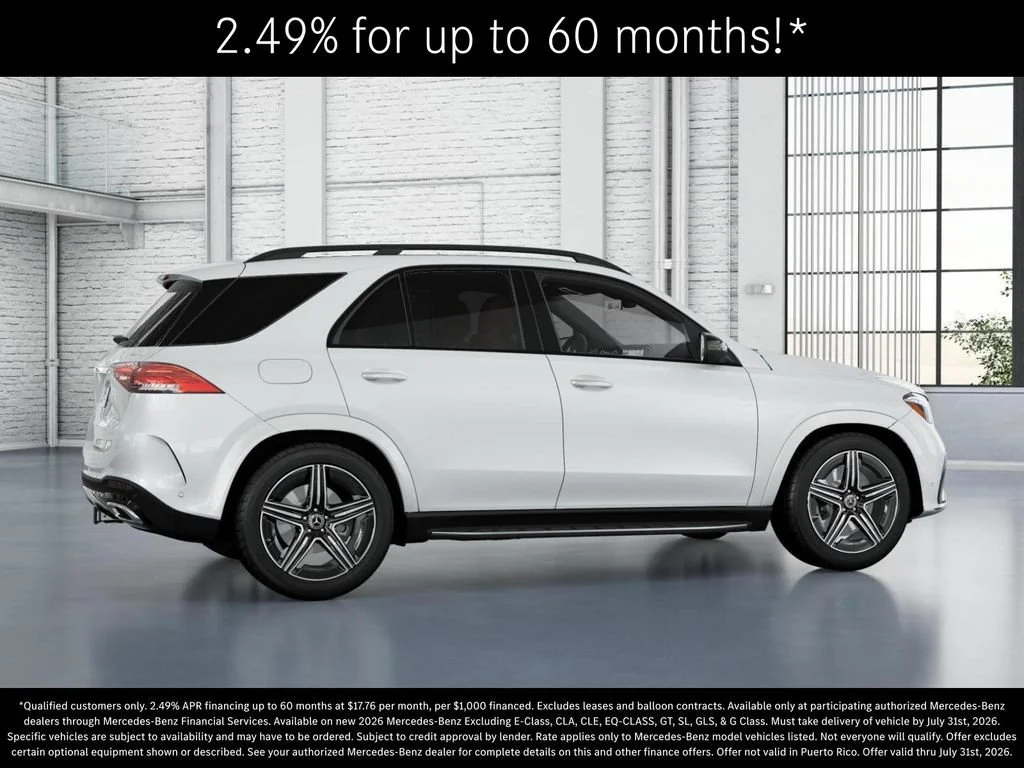 New 2026 MANUFAKTUR Moonlight White Metallic Mercedes-Benz GLE 450 image 18