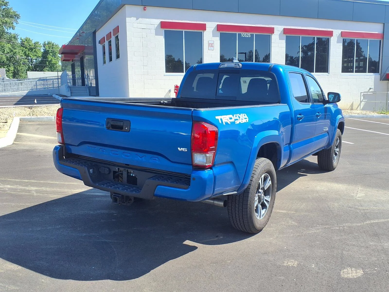 Used 2017 Blazing Blue Toyota TRD Sport image 4