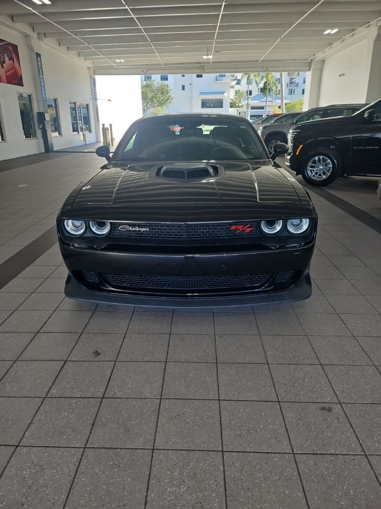 Used 2022 Black Dodge R/T Scat Pack Widebody image 1