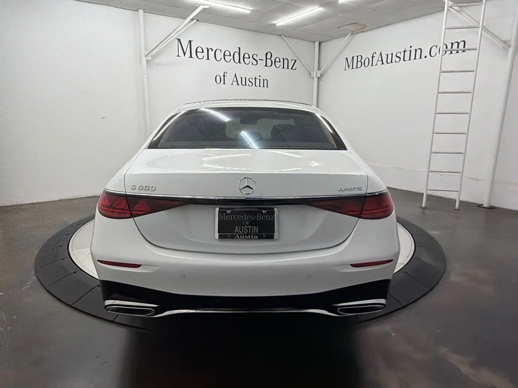 New 2027 White Mercedes-Benz S 500 image 6