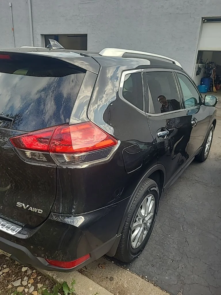 Used 2017 Black Nissan SV image 3