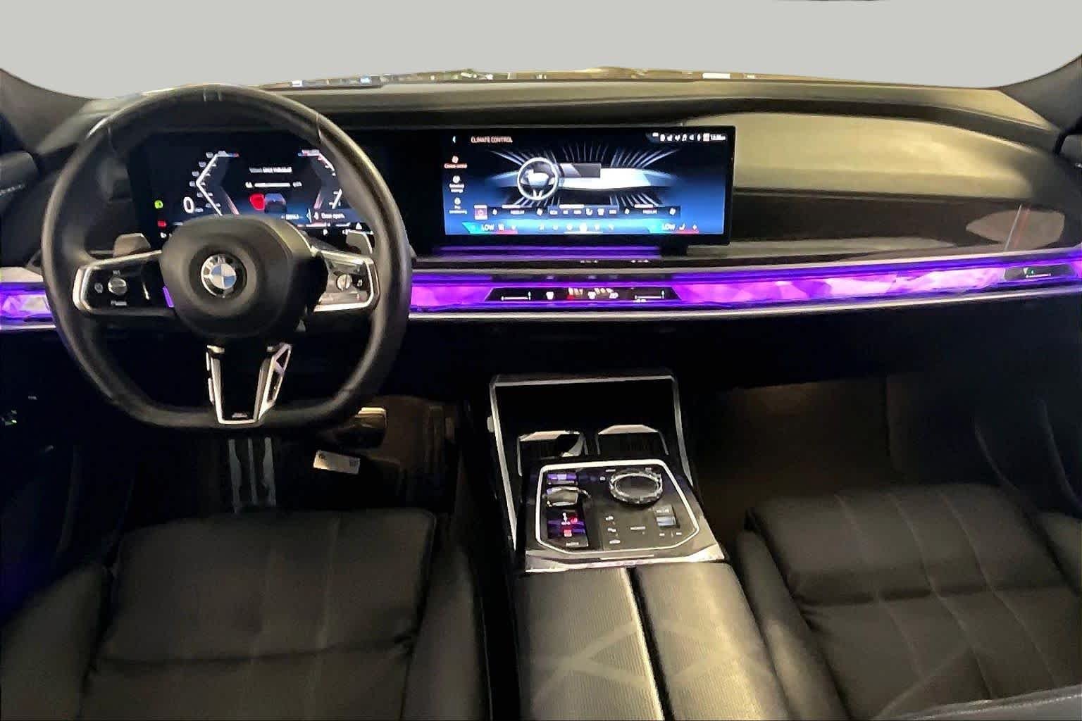 Certified Used 2023 Black Sapphire Metallic BMW 740i image 13