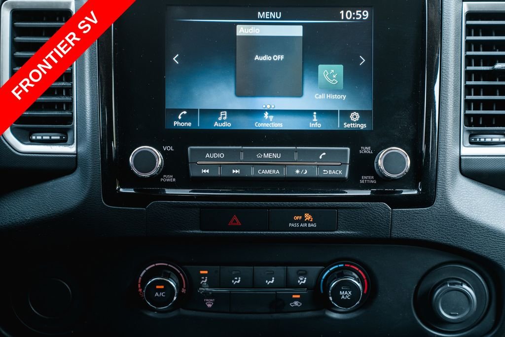 Used 2022 Super Black Nissan SV image 21