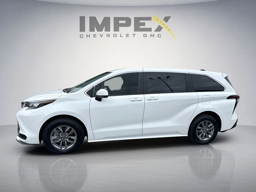 Used 2025 White Toyota LE image 2