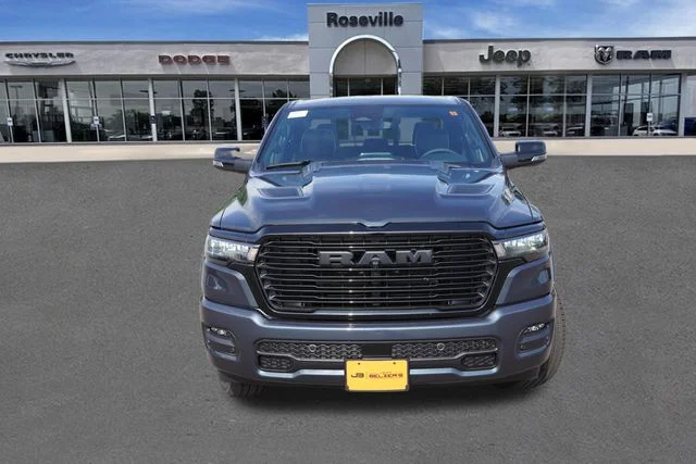 New 2026 Forged Blue Metallic Exterior Paint RAM Laramie image 8