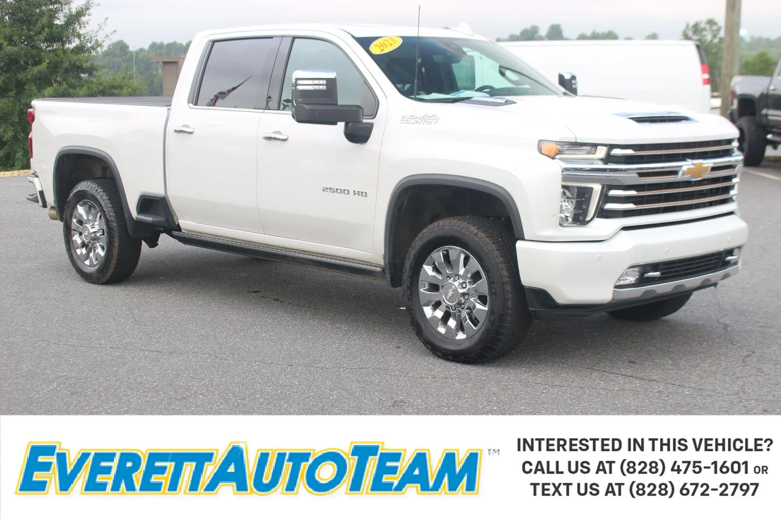 Used 2023 IRIDESCENT PEARL TRICOAT Chevrolet High Country image 1