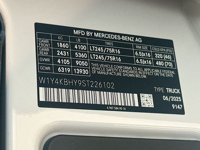 New 2025 Arctic White Mercedes-Benz Cargo 144 WB image 28
