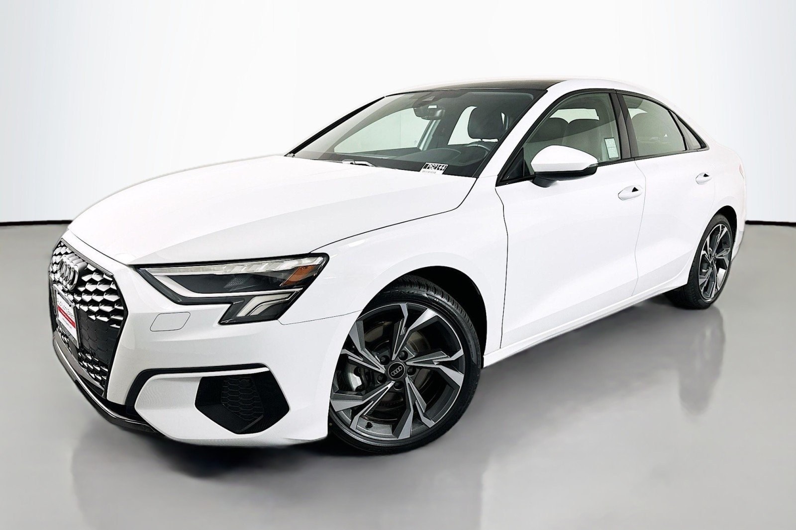 Used 2023 Glacier White Metallic Audi Premium image 1