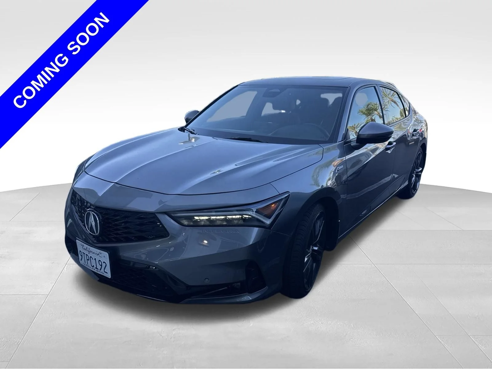 Certified Used 2025 Liquid Carbon Metallic Acura A-SPEC TECH image 1