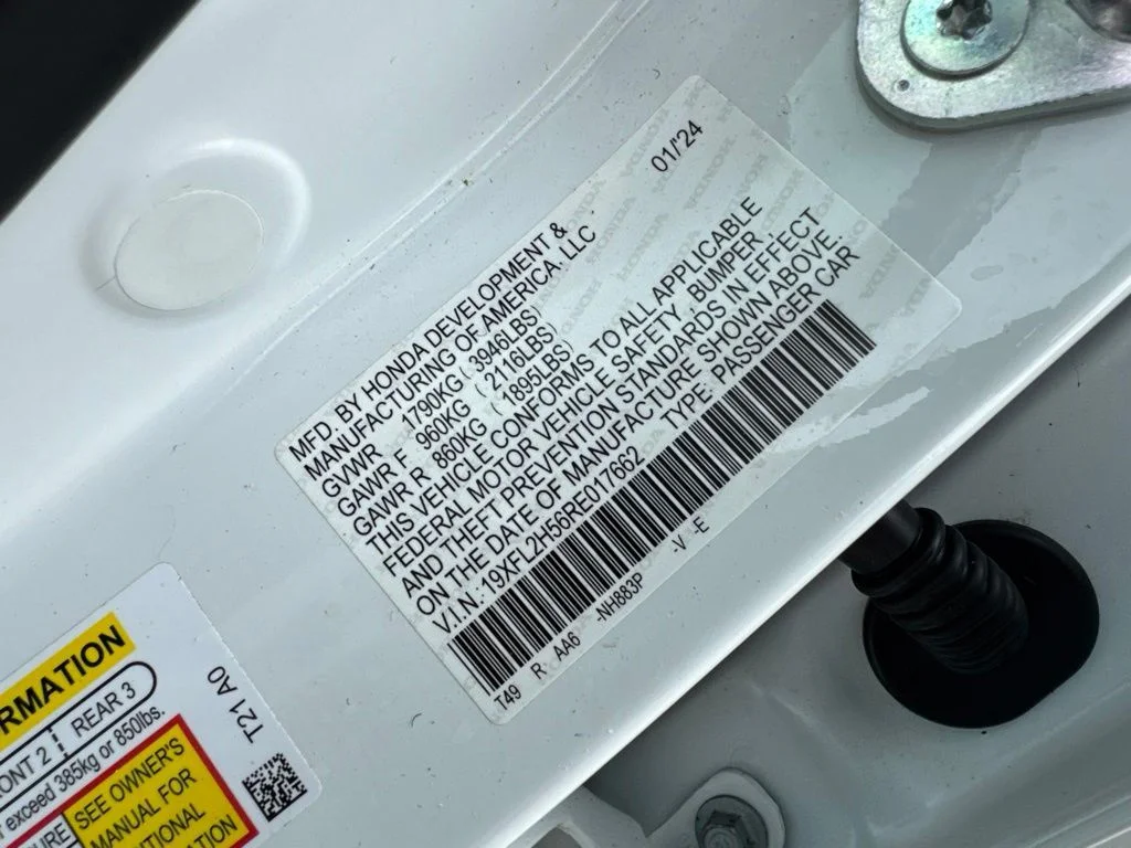 Used 2024 White Honda LX image 27