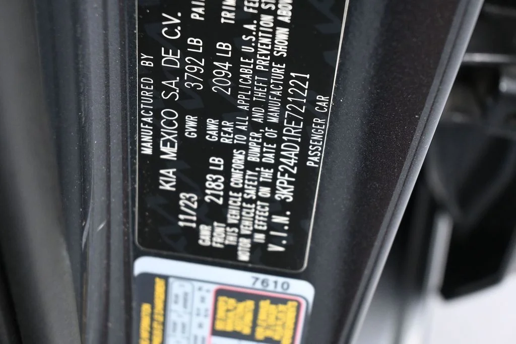 Used 2024 Gravity Gray Kia LXS image 18