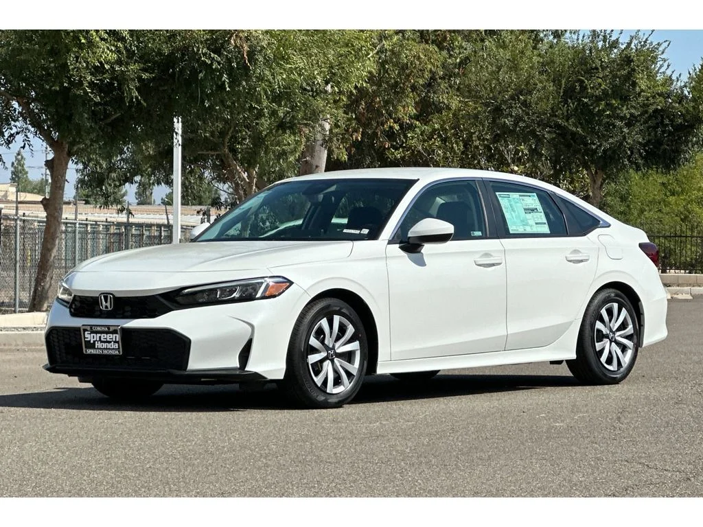 New 2026 Platinum White Pearl Honda LX image 9