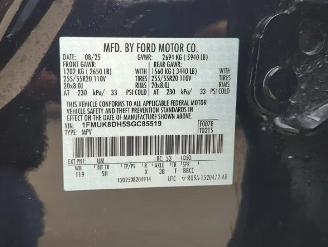 Used 2025 Black Ford Active image 37