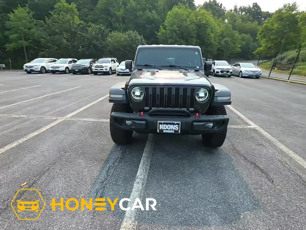 Certified Used 2020 Gray Jeep Unlimited Rubicon image 1