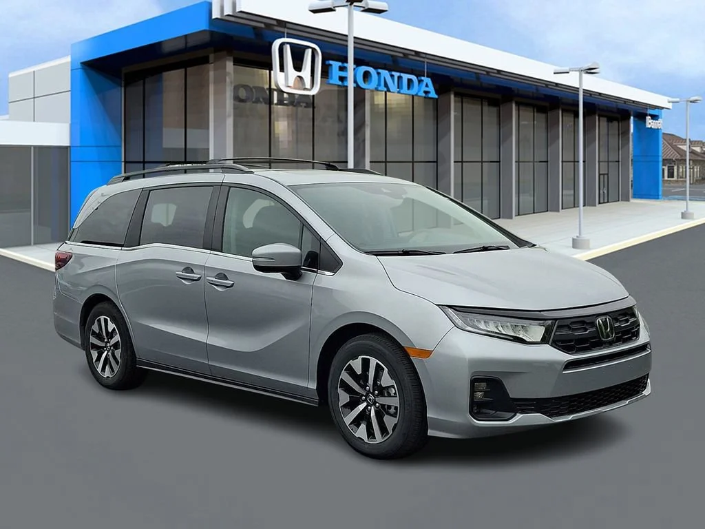 New 2026 Solar Silver Metallic Honda EX-L image 1