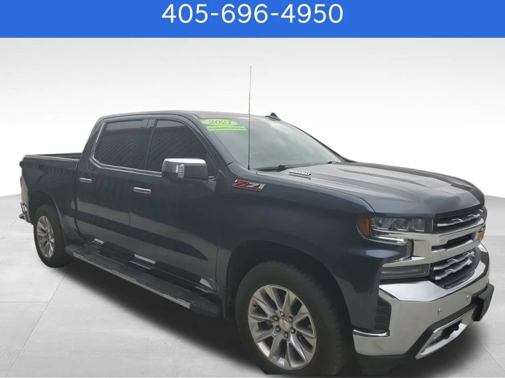 Pre-Owned 2021 Chevrolet Silverado 1500 LTZ