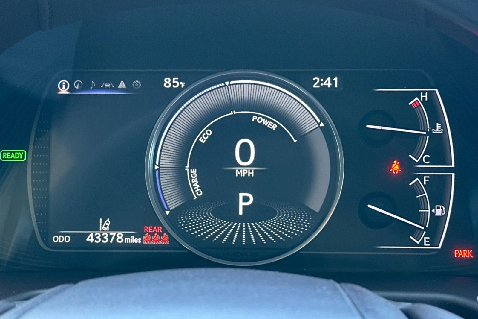 Used 2019 WHITE Lexus ES 300h image 24