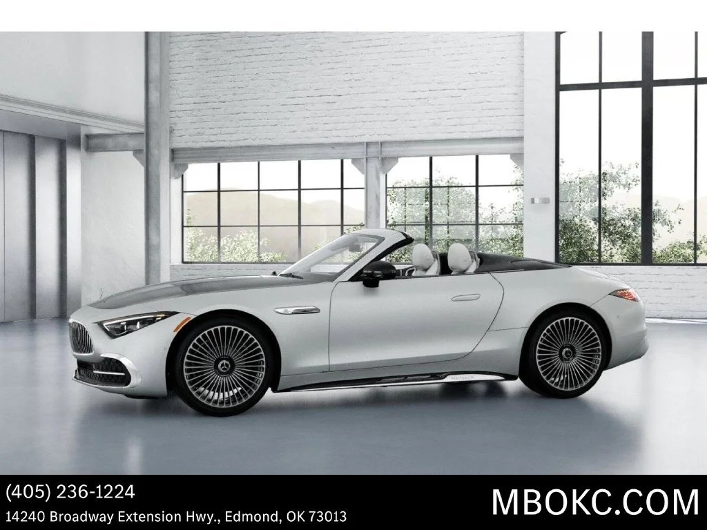 New 2026 MANUFAKTUR moonlight white magno (White Ambiance) Mercedes-Benz Maybach SL 680 image 81
