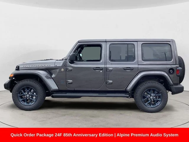 New 2026 Crystal Metallic Jeep 4-DOOR 85TH ANNIVERSARY EDITION image 2