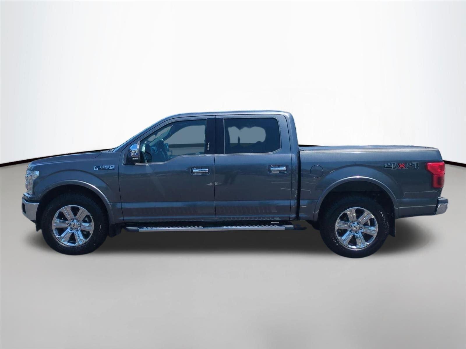 Used 2019 Abyss Gray Metallic Ford LARIAT image 5