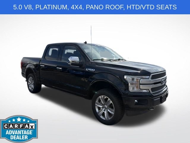 Used 2018 Black Ford Platinum image 2