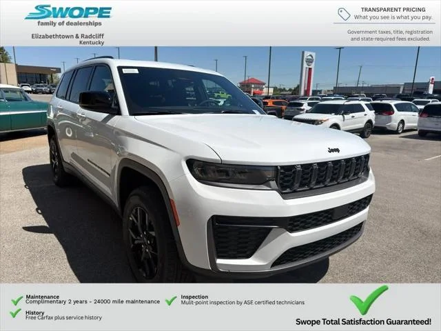 New 2026 Bright White Clear-Coat Exterior Paint Jeep Laredo image 7