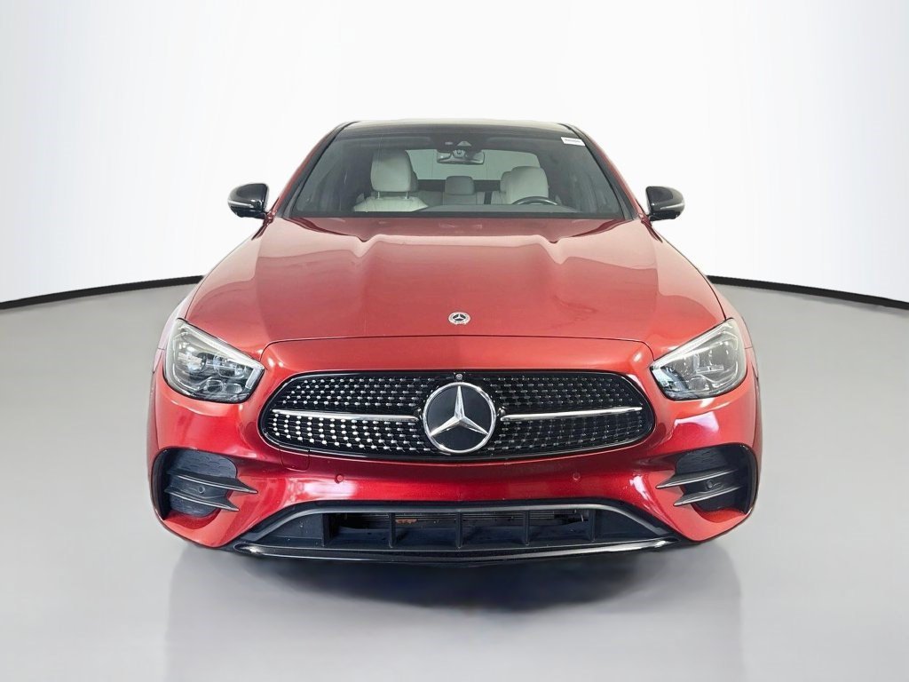 Used 2022 Rubellite Red Metallic Mercedes-Benz E 350 image 2