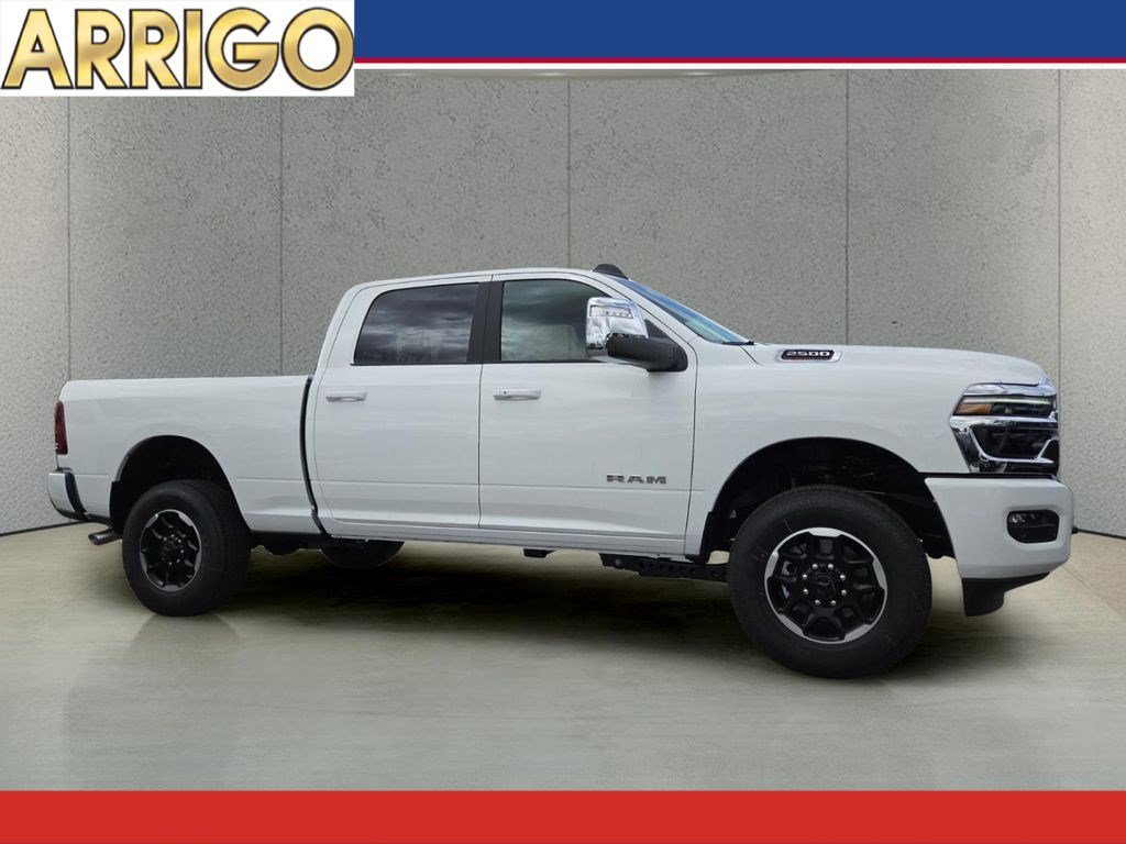 New 2026 Bright White Clear-Coat Exterior Paint RAM Laramie image 1