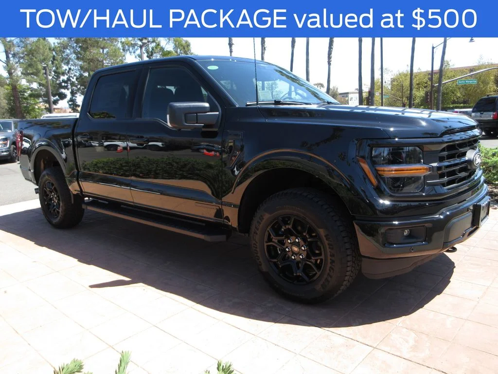 New 2026 Agate Black Metallic Ford XLT image 7