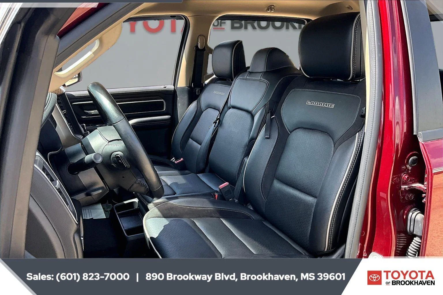 Used 2020 Delmonico Red Pearlcoat Ram Laramie image 18