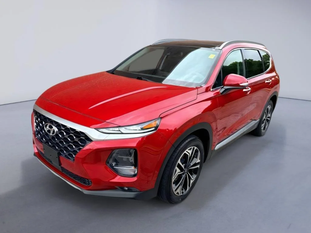Used 2019 Scarlet Red Hyundai Ultimate image 1