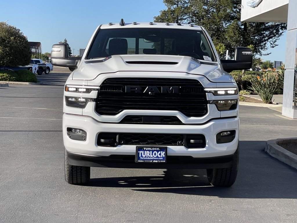 New 2026 Bright White Clear-Coat Exterior Paint RAM Laramie image 5