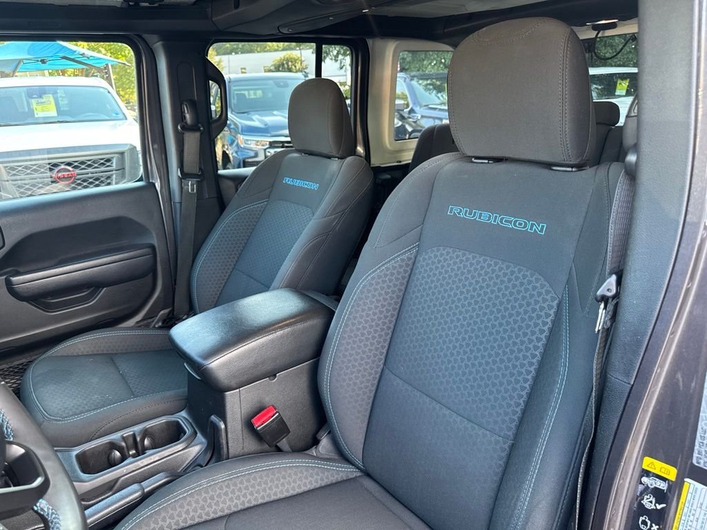 Used 2024 Gray Jeep Rubicon 4xe image 14