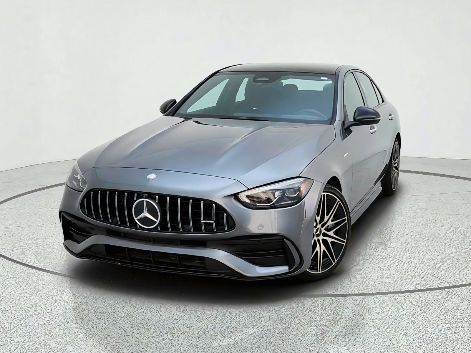 Certified Used 2024 Selenite Grey Metallic Mercedes-Benz AMG® C 43 image 2