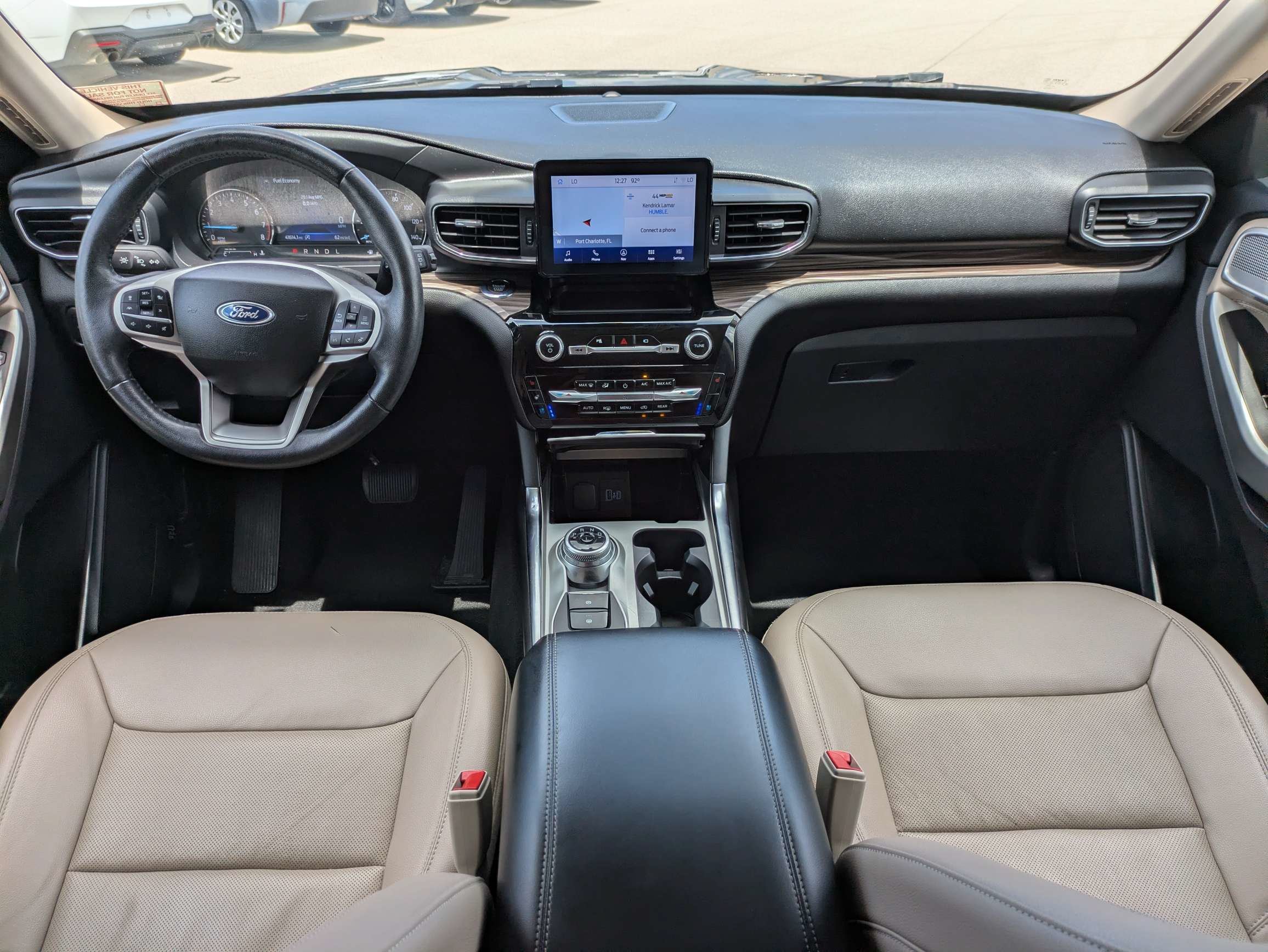 Used 2022 Carbonized Gray Metallic Ford Limited image 17