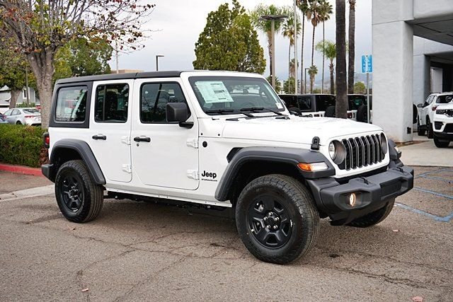 New 2026 Bright White Clear-Coat Exterior Paint Jeep Sport image 6