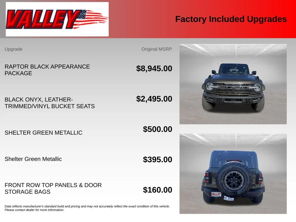 New 2026 Green Ford Raptor image 4
