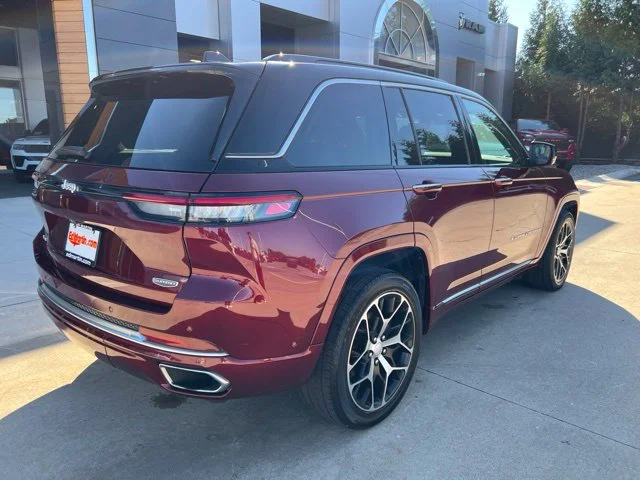 Certified Used 2025 Red Jeep Summit Reserve image 3