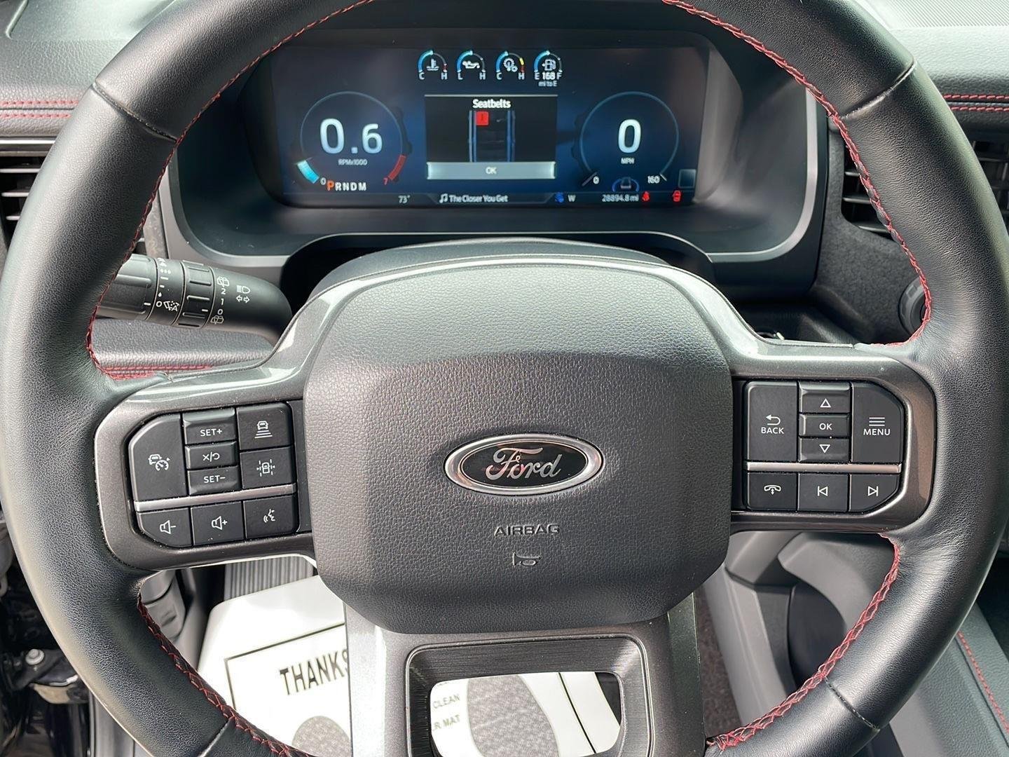 Certified Used 2023 Agate Black Metallic Ford Limited image 11