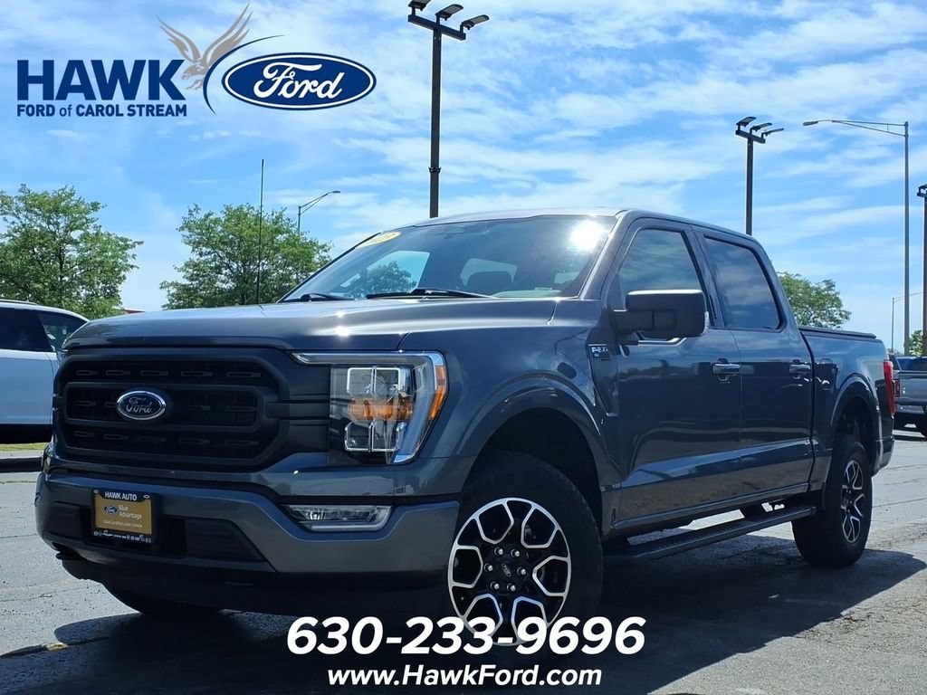Certified Used 2023 Gray Ford XLT image 3