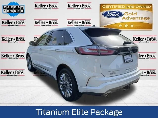Certified Used 2024 White Ford Titanium image 5